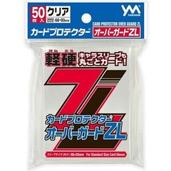 YANOMAN - 50 Card Sleeves Deck Protectors - Over Guard Z L - Clear